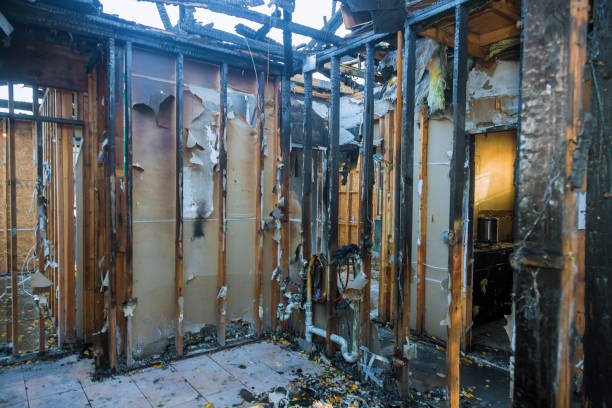 Professional Fire Damage Removal technician working in Nokesville, VA